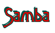 Rendering "Samba" using Agatha