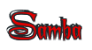 Rendering "Samba" using Charming