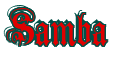 Rendering "Samba" using Anglican