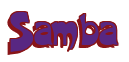 Rendering "Samba" using Crane