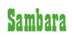Rendering "Sambara" using Bill Board