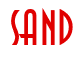 Rendering "Sand" using Anastasia