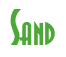 Rendering "Sand" using Asia