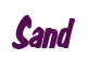 Rendering "Sand" using Big Nib
