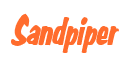 Rendering "Sandpiper" using Big Nib