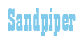 Rendering "Sandpiper" using Bill Board