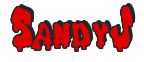 Rendering "SandyJ" using Drippy Goo