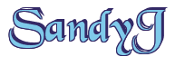 Rendering "SandyJ" using Black Chancery