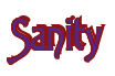Rendering "Sanity" using Agatha