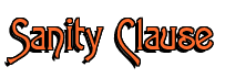 Rendering "Sanity Clause" using Agatha