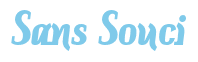 Rendering "Sans Souci" using Color Bar