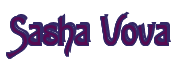 Rendering "Sasha Vova" using Agatha