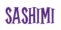 Rendering "Sashimi" using Cooper Latin