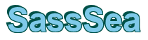 Rendering "SassSea" using Arial Bold