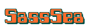 Rendering "SassSea" using Computer Font