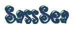 Rendering "SassSea" using Curlz