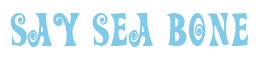 Rendering "Say Sea Bone" using ActionIs
