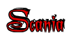 Rendering "Scania" using Charming