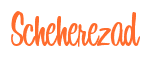Rendering "Scheherezad" using Bean Sprout