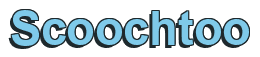 Rendering "Scoochtoo" using Arial Bold