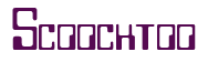 Rendering "Scoochtoo" using Checkbook