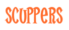 Rendering "Scuppers" using Cooper Latin
