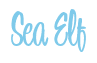 Rendering "Sea Elf" using Bean Sprout