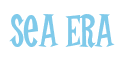 Rendering "Sea Era" using Cooper Latin
