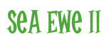 Rendering "Sea Ewe II" using Cooper Latin
