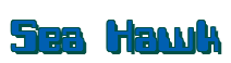 Rendering "Sea Hawk" using Computer Font