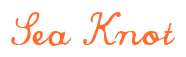 Rendering "Sea Knot" using Commercial Script