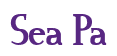 Rendering "Sea Pa" using Credit River