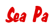Rendering "Sea Pa" using Big Nib