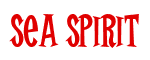 Rendering "Sea Spirit" using Cooper Latin