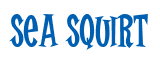 Rendering "Sea Squirt" using Cooper Latin