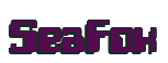 Rendering "SeaFox" using Computer Font