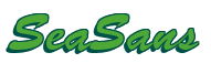 Rendering "SeaSans" using Brush Script