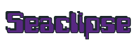 Rendering "Seaclipse" using Computer Font