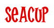 Rendering "Seacup" using Cooper Latin