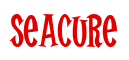 Rendering "Seacure" using Cooper Latin