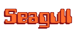 Rendering "Seagull" using Computer Font