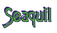 Rendering "Seaquil" using Agatha