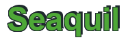 Rendering "Seaquil" using Arial Bold