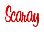 Rendering "Searay" using Bean Sprout