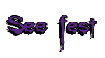 Rendering "See fest" using Buffied