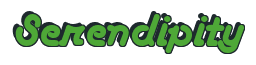 Rendering "Serendipity" using Anaconda
