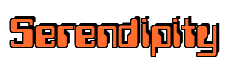 Rendering "Serendipity" using Computer Font