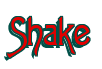 Rendering "Shake" using Agatha