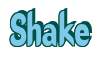 Rendering "Shake" using Callimarker