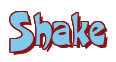 Rendering "Shake" using Crane